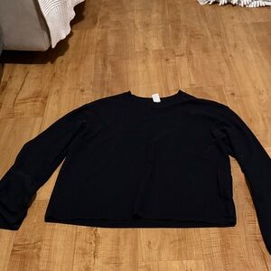 Black Long Sleeve Top
